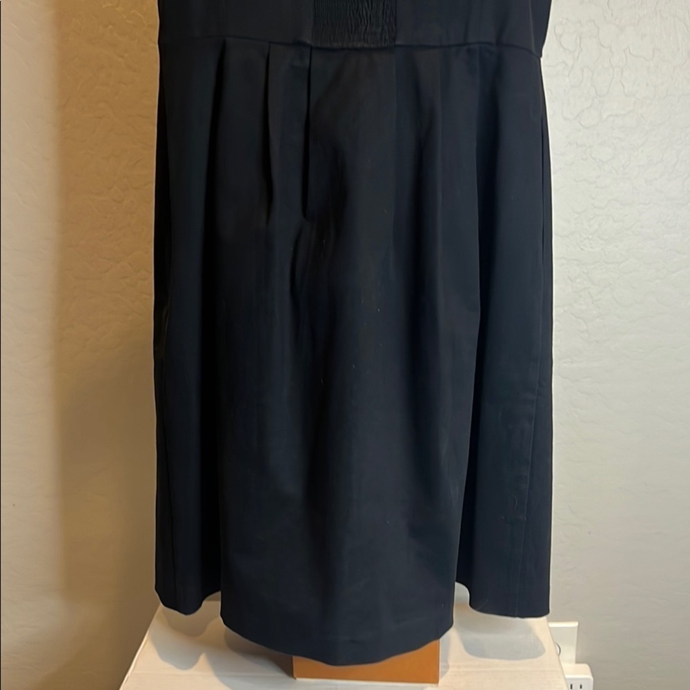 Anthropologie Moulinette Souers Black Floral Embroidered Dress size 4 - Picture 9 of 11